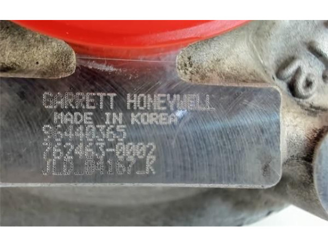 Турбина Chevrolet Captiva 964400365, 7624630002 для двигателя Z 20 S