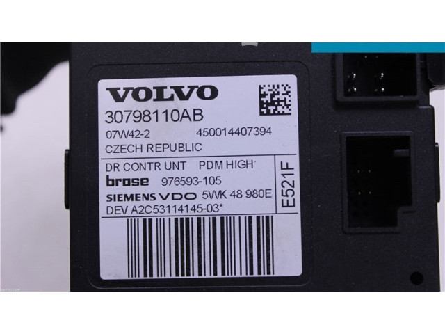 Блок управления климат-контролем 31295234, 30798110AB Volvo S40