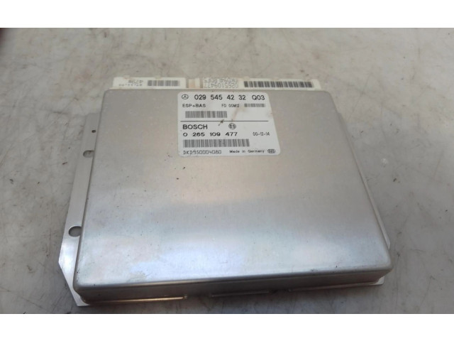 Блок управления АБС 0295454232   Mercedes-Benz A W168