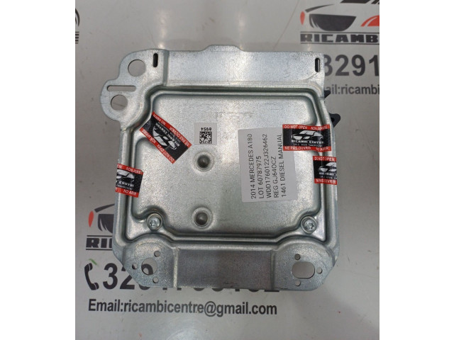 Блок подушек безопасности A1179008600, 0285011954 Mercedes-Benz A W176