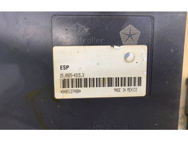 Блок АБС P52089351AG, 25092543153   Jeep  Grand Cherokee (WK)  2005 - 2010 года