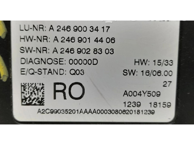 Блок управления двигателя A2469003417 Infiniti Q30