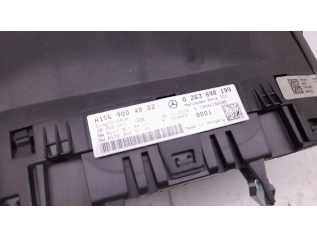 Přístrojová deska  Mercedes-Benz GLA W156 2015 A1569004802  