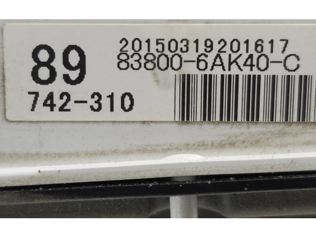 Панель приборов 838006AK40, 838006AK40 Toyota Land Cruiser (J150)