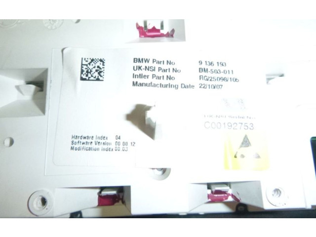 Панель приборов 9136193, 9136193 Mini One - Cooper Coupe R56