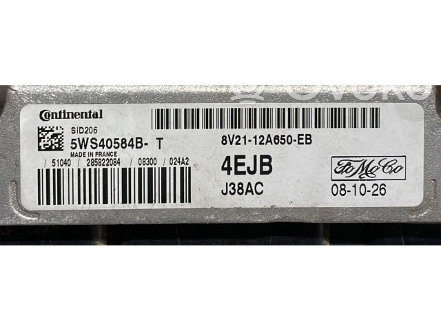Řídící jednotka 8V21-12A650-SF, 8V21-12A650-SF Ford Fiesta 2010