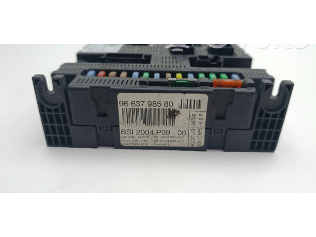 Рулевая рейка SAM блок управления 9663798580 Citroen C4 II 2011 - 2016 года