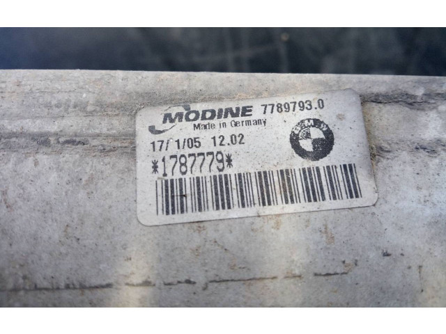 Интеркулер 77897930, 1787779 BMW X3 E83