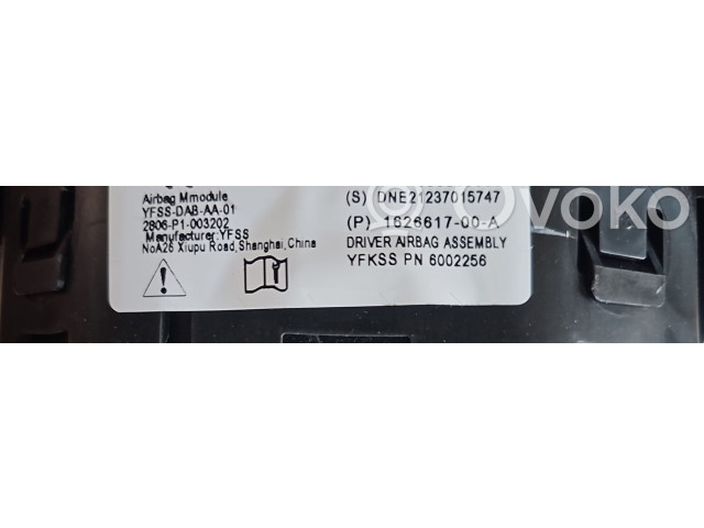 Подушка безопасности водителя 162661700A, 162661700B Tesla Model 3