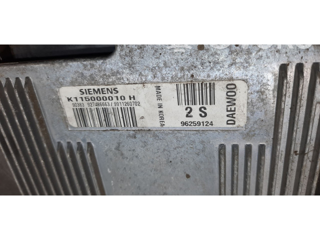 Блок управления двигателем Блок управления K115000010H, K115000010H   Chevrolet Matiz