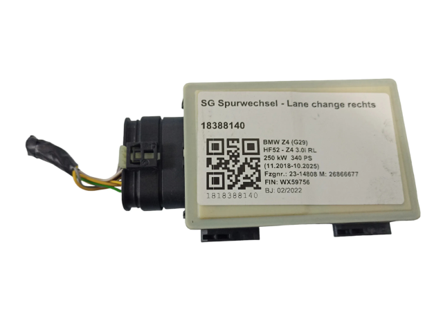 Датчик слепых зон 029365, 66325A52AC7 BMW Z4 g29