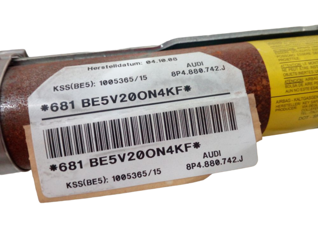 Боковая подушка безопасности 8P4880742J, 8P4880742J   Audi A3 S3 8P