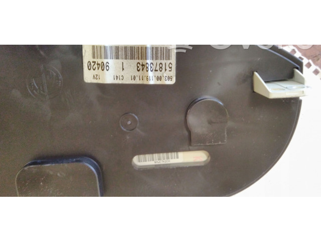 Přístrojová deska Lancia Musa 2010