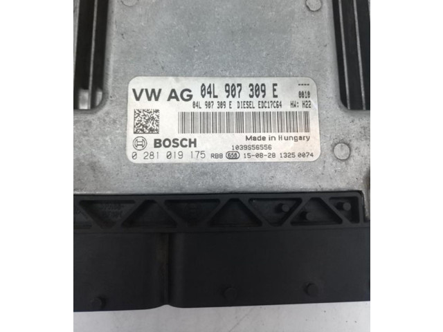 Блок управления двигателем Блок управления 04L907309E   Skoda Rapid (NH)