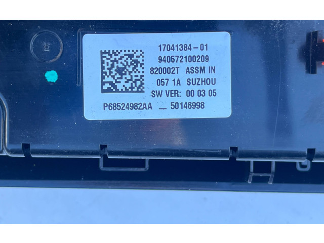 Блок управления климат-контролем 170413841, 50146998   Jeep Compass