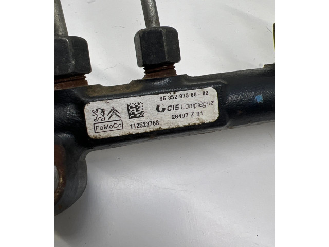 Топливная рампа 9685297580, 112523768   Peugeot 5008  