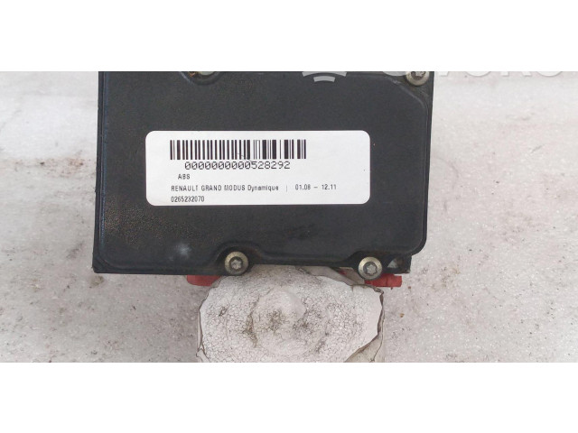 Jednotka ABS 0265232075 Renault Grand Modus 2008