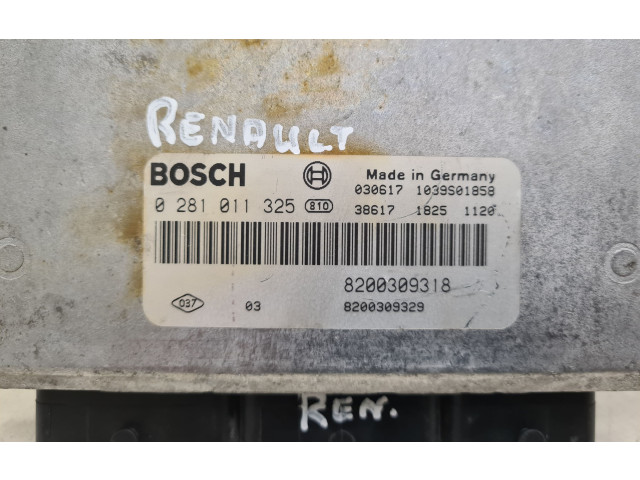 Řídící jednotka 0281011325, 8200309318 Renault Espace - Grand espace IV 2004