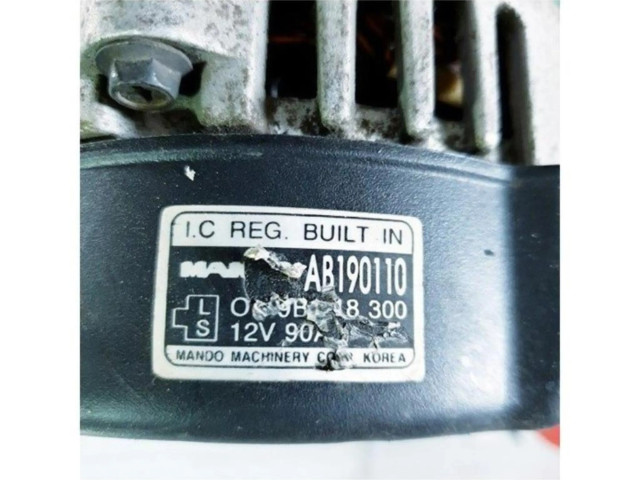 Генератор 0K9B118300, ALTERNADOR KIA Carens II 1.8