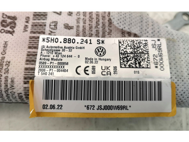 Подушка безопасности водителя nan, 526888 Volkswagen Golf VII