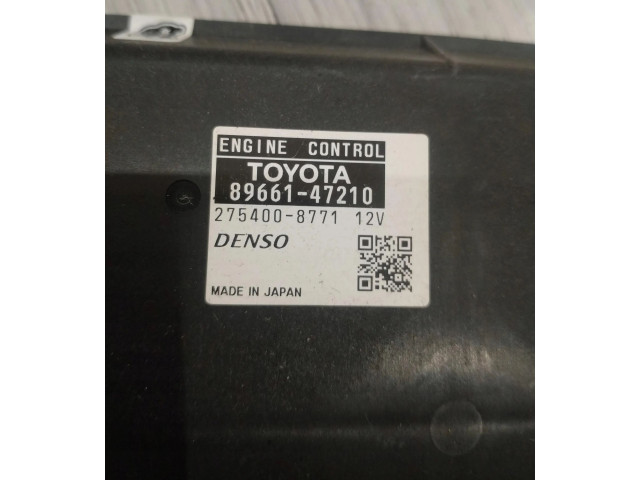 Řídící jednotka 89661-47210   Toyota Prius (XW30) 2012