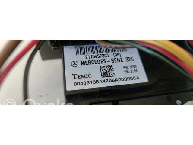 Pojistková skříňka A2115457301, 2115457301 Mercedes-Benz CLS C219 2006