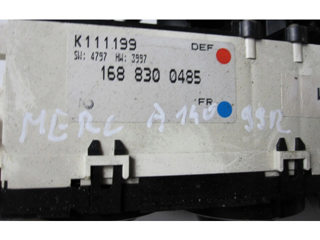 Блок управления климат-контролем 1688300485, 1688300485 Mercedes-Benz A W168