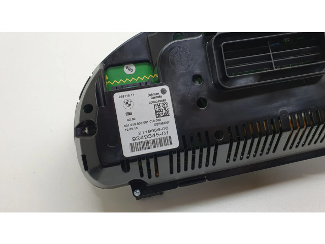 Přístrojová deska BMW 5 F10 F11 2012 9249345, 924934501