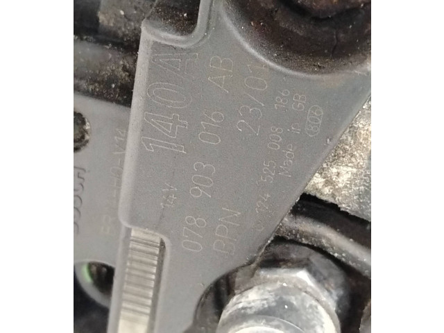 Генератор 078903016AB, 0124525008 Audi A6 S6 C5 4B