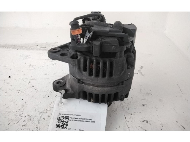 Генератор 038903018P, 038903018P   Volkswagen Lupo      