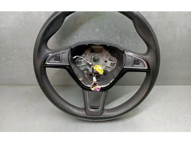 Руль Skoda Fabia Mk3 (NJ) 2015 - 2021 года 5E0419685A, 3V0419091L