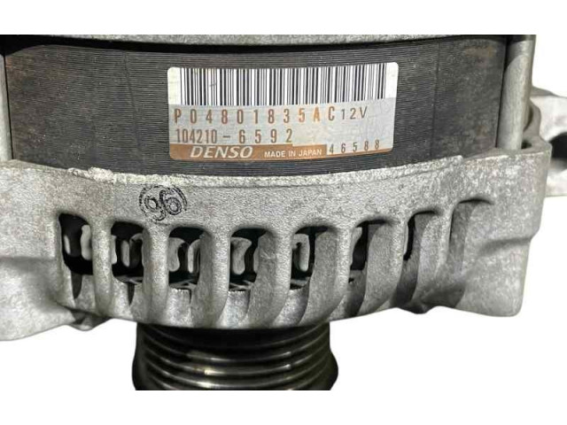 Генератор P04801835AC, 1042106592   Jeep Grand Cherokee      