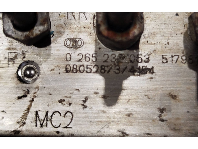 Pojistková skříňka Блок ABS 0265800690, 0265232053 Fiat Punto (199) 2010