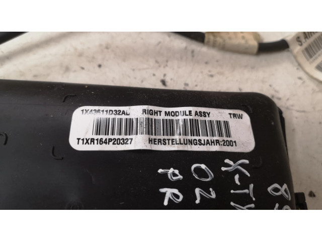 Подушка безопасности в сиденье 1X43611D32AD Jaguar X-Type