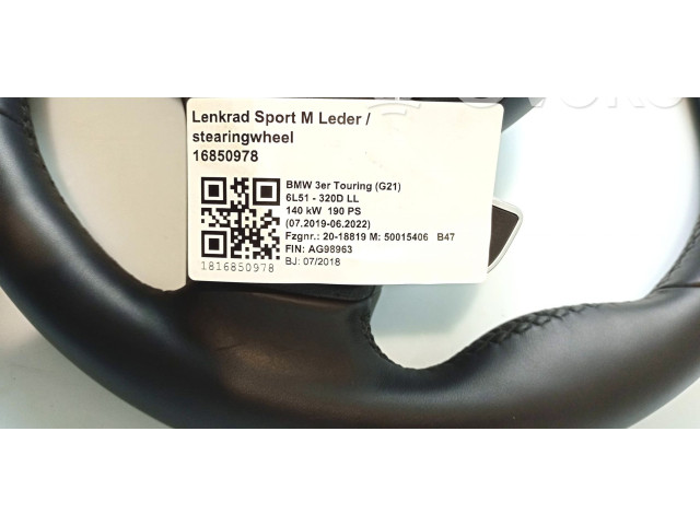 Volant BMW 3 G20 G21 2018 021086, 32308746690