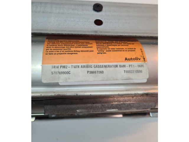 Подушка безопасности пассажира P30867060, 570769900C Volvo C70