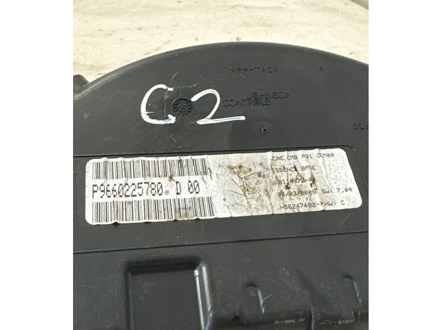 Панель приборов P9660225780 Citroen C2
