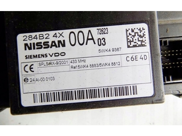Блок комфорта 284b24x00a Nissan Navara D40