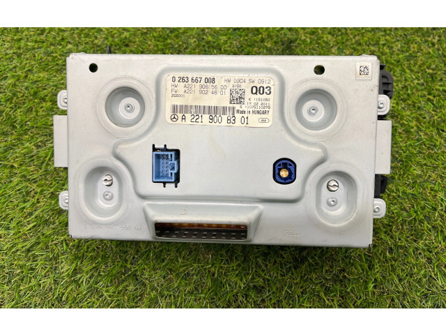 Pojistková skříňka A2219008301, A2219065600 Mercede-Benz S W221 2009