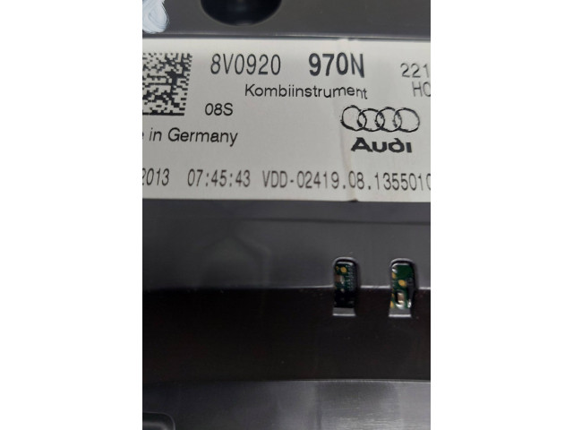 Панель приборов 8V0920970N, VDD02419   Audi A3 S3 8V       