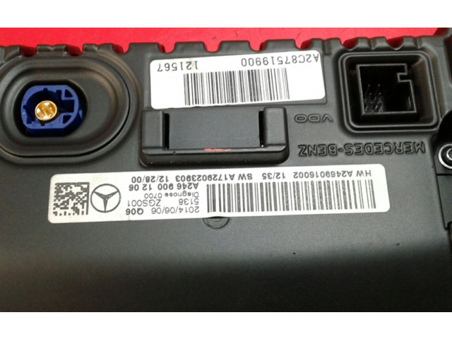 Дисплей    A2469001206   Mercedes-Benz GLA W156
