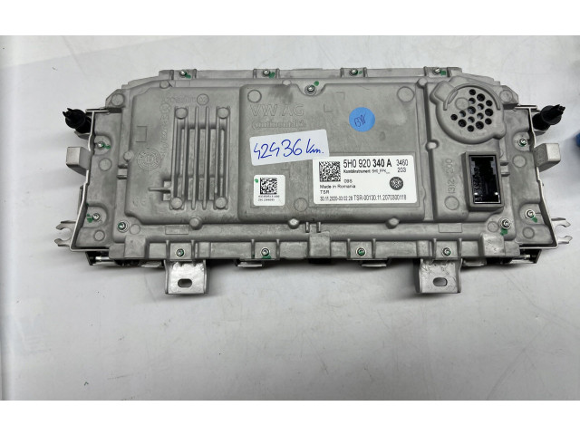 Панель приборов 5H0920340A, 42436KM Volkswagen Golf VIII