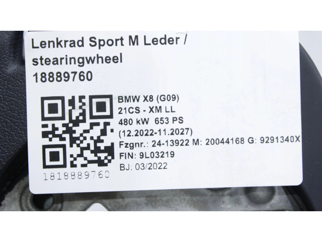 Volant BMW X6M G06 F96 2022 8094391