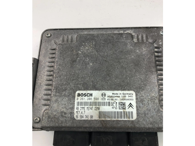 Блок управления коробкой передач 9658474180, 0261208598   Citroen C5