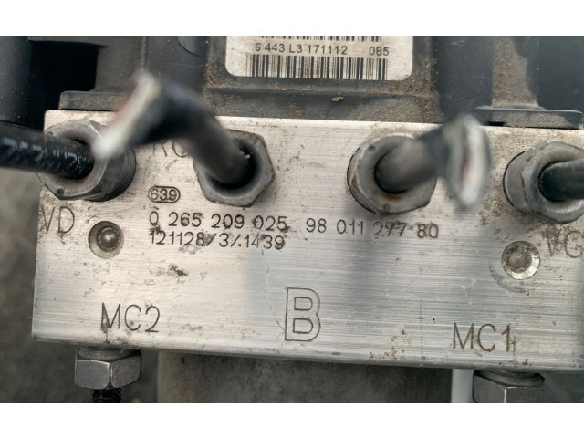 Блок АБС 9801127780 Citroen Berlingo 2008 - 2018 года