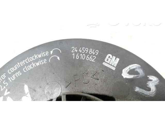 Подрулевой шлейф SRS 24459849, 1610662 Opel Meriva A