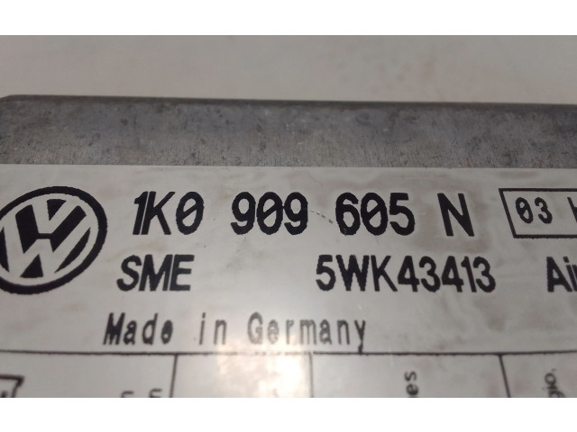 Блок подушек безопасности 1K0909605N Volkswagen Golf Plus