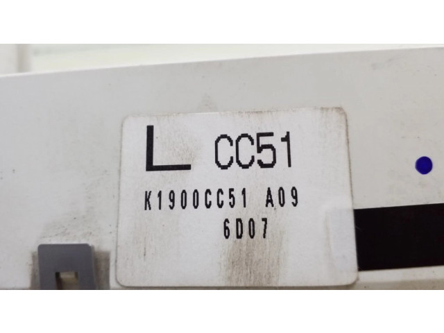 Блок управления климат-контролем K1900CC51 Mazda 5