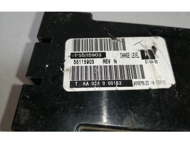 Блок управления климат-контролем P55115903   Jeep Cherokee