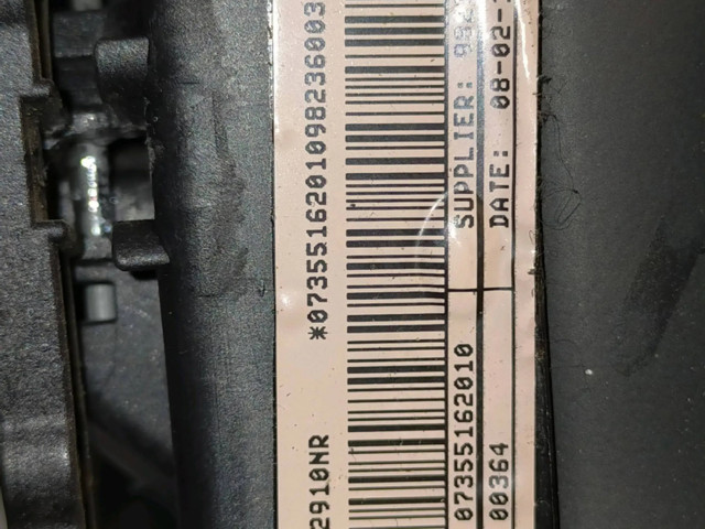 Подушка безопасности водителя 735516201   Fiat Punto Evo